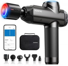 RENPHO Thermacool Massage Gun with Heat and C...