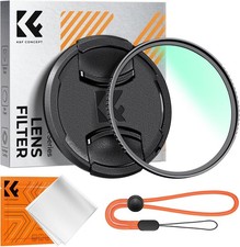 K F Concept MC UV Lens Protection Filter w/ Lens Cap 18 Multi-Layer K-Series