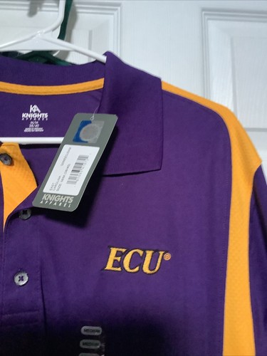 ECU Pirates KA Knights Herren Medium Dri Fit Polo, Neu mit Etikett - Bild 6 von 11