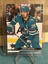 2023-24 Upper Deck #145 Logan Couture San Jose Sharks 🔥🫡