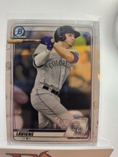 2020 Bowman - Chrome Prospects Grant Lavigne #BCP-121 (RC) Colorado Rockies 