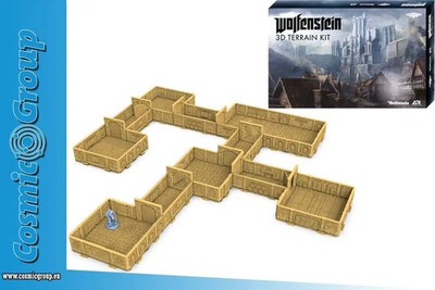 Wolfenstein TBG 3D Terrain Kit - Brettspiel Erweiterung