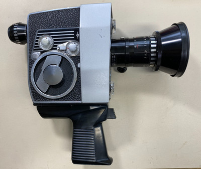 Bolex Paillard P4 Zoom Reflex Automatic Double 8mm Movie Camera W