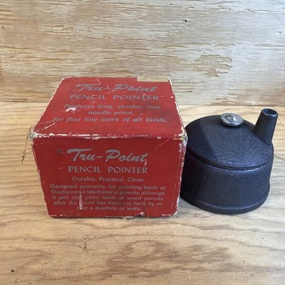 VTG Tru-Point Pencil Pointer Variable Taper w/ Orig Box Drafting