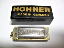 Vintage Hohner Little Lady Harmonica W/Case Germany