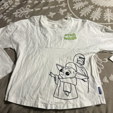 Disney Parks Star Wars Mandalorian Choose Your Path Spirit Jersey Youth X-Large