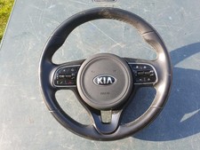 KIA NIRO 2017 MK1 5DR MULTIFUNCTION LEATHER STEERING WHEEL 