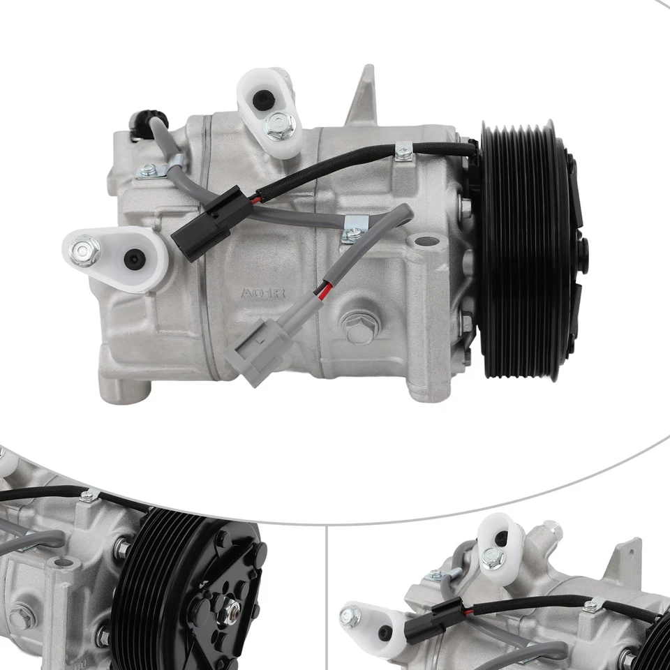 AC Compressor with 7-Groove Pulley For INFINITI Q50 2014-2021 Q60 2017-2020 Foto 4 de 4