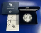 2019-W American Silver Eagle Bullion Proof $1 Coin Collectible OGP COA