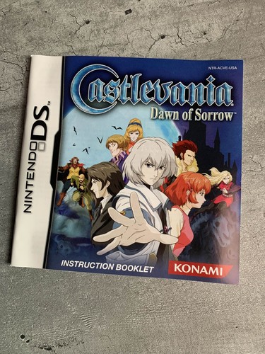 Castlevania: Dawn of Sorrow Nintendo DS Game, Box, Instructions, tested, working - Picture 6 of 6