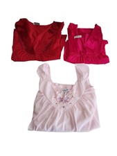 VINTAGE LOT OF 3 VANITY FAIR FULL BUST NYLON NIGHTGOWNS, SIZE 2X