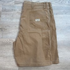 Vtg Wrangler Men's Carpenter Denim Jean Shorts Size 44 Workwear Casual Informal