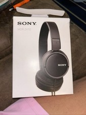 Sony MDE-ZX110 Monitor Headphones Black New Other New Open Box
