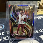 2024 Panini Select Jayden Daniels #112 Premier Rookie Red White Blue Shock Prizm