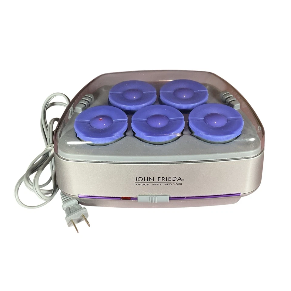 Rodillos de terciopelo John Frieda Smooth Waves Body Shine 5 Jumbo 2" con 5 clips Foto 2 de 4