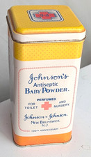 Vintage Johnson's Baby Powder Tin Empty 5" Replica