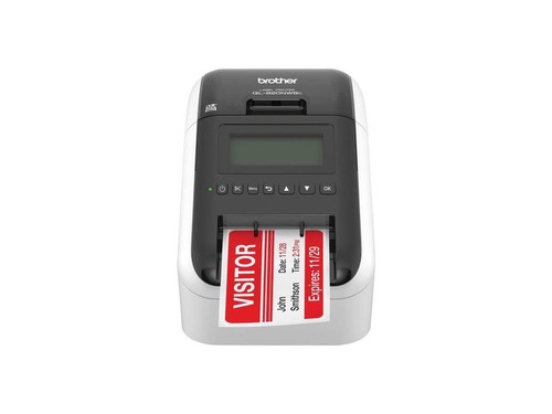 Brother QL-820NWBC Desktop Direct Thermal Printer Two-color Label Print - Picture 3 of 5