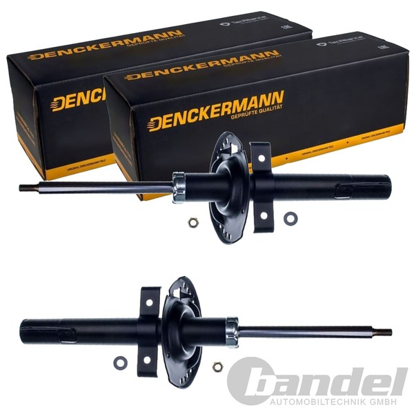 2X Denckermann Gas-StoßDÄMpfer Vorne Passend FüR Renault Grand ScÉNic Links+Rech-image