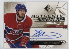 2018-19 SP Authentic Signatures Phillip Danault #AS-PD Auto 03xg
