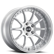 18x10.5 Esr Wheels Cs12 Hyper Silver Jdm Style Rims