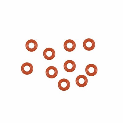 Silicone O-Rings 4mm OD, 2mm Inner Diameter, 1mm Width, Seal Gasket Red 10Pcs KD