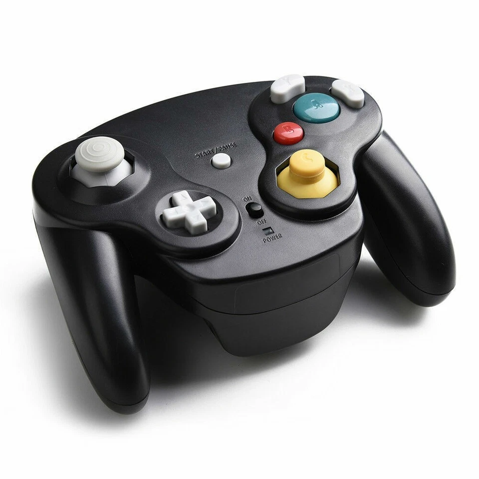 Wireless Game Controller With Adapter For Original Gamecube Retro Classic GC NGC - Image 3 of 4