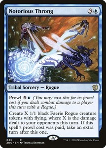 Notorious Throng 33/162 Commander: Zendikar Rising MTG Rare