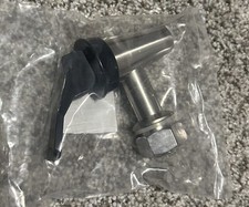Stainless steel cold beverage dispenser faucet 5/8" spout