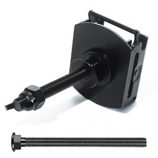 E Track Spare Tire Mount, Dual E-Track Fittings Spare Tire Carrier for Enclos...