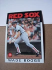 1986 Topps baseball Wade Boggs card #510 NM or better