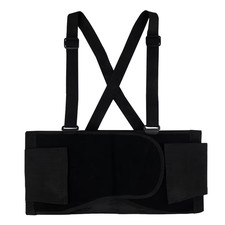 Black Work Back Brace Support Belt Medium