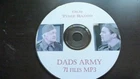 DAD'S ARMY - 67 episodes  On MP3 Audio CD