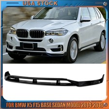 Front Lip Splitter Kit Fits For Bmw X5 F15 Base Model 2014-2018 Gloss Black