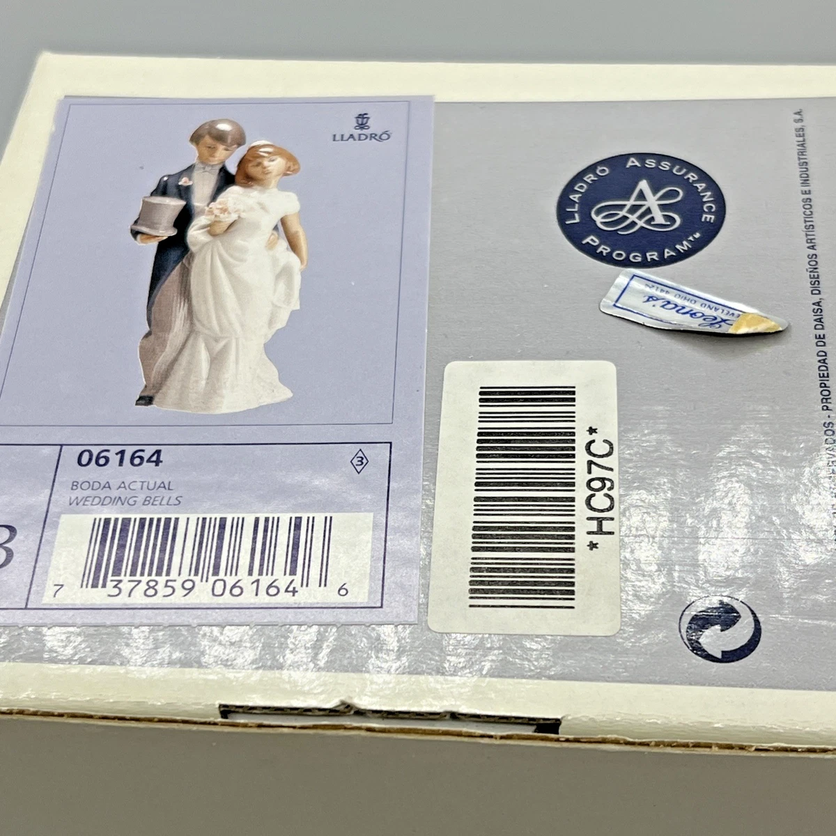 LLADRO リヤドロ Boda actual Wedding bells Amazon.com: Lladró Wedding Bells Figurine : Home & Kitchen