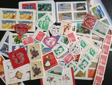 Lot de 12 timbres neufs validité permanente lettre verte 20 gr
