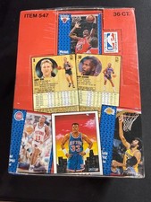 1991-92 Fleer Basketball Wax Box - 36 Unopened Wax Packs - Michael Jordan
