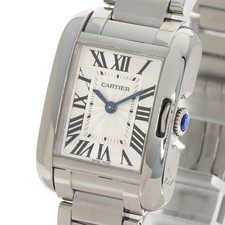 CARTIER Tank Anglaise SM Watches W5310022 Stainless Steel/Stainless Steel Ladies 3