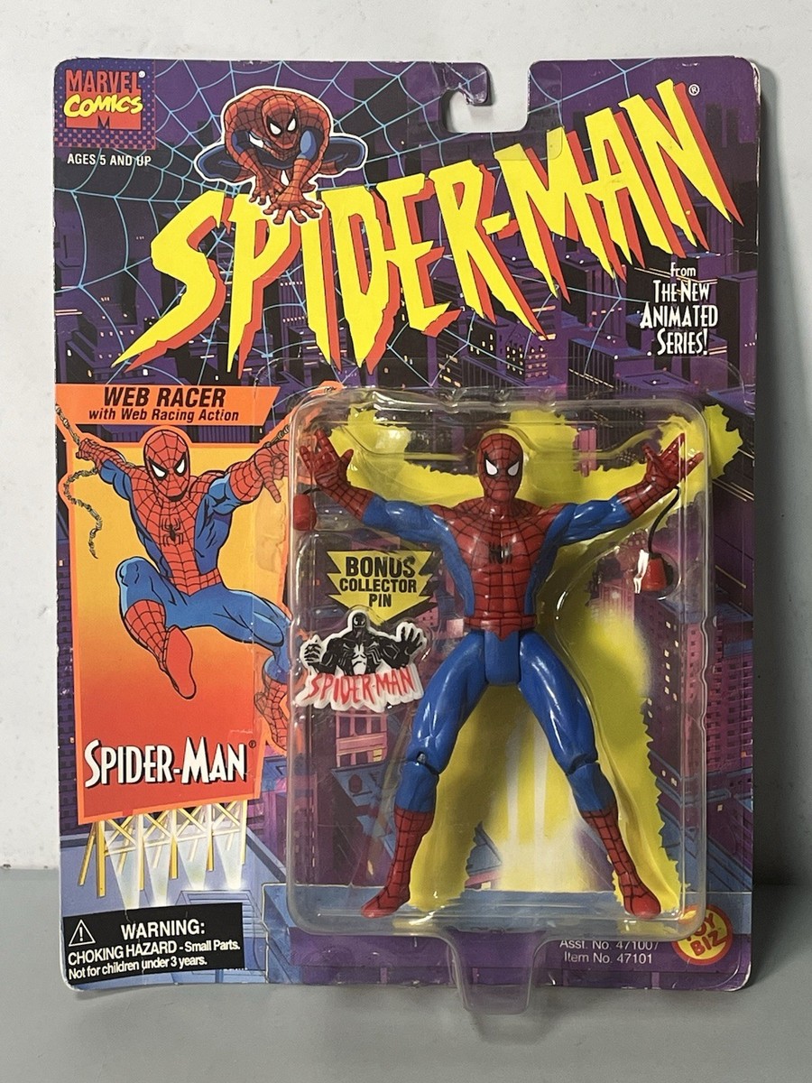 ToyBiz 47121 Spider-Man Acyion Figure - Red/Blue for sale online