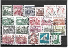 Polen Briefmarken Gestempelt Lot 111