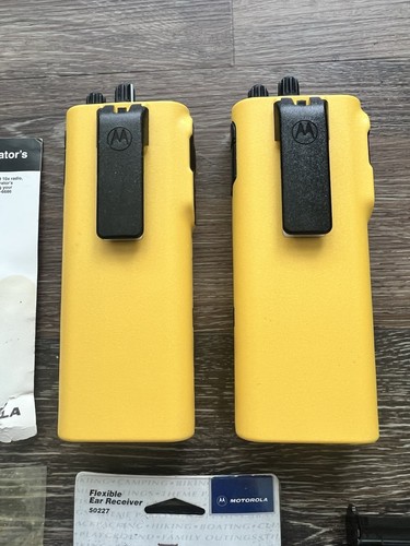 Zestaw 2 pilotów Motorola Sport 10x walkie talkie z 2 pilotami i więcej NIEPRZETESTOWANE - Zdjęcie 3 z 12