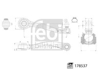 TÜRschloss Febi Bilstein 178564 TÜRverriegelung TÜRschliesser