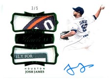 2019 Flawless Emerald Josh James Patch 3/5 #DPA-JJ