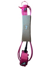 Cardiff Fin Co Pink 7 / 7mm Ankle Surf Leash