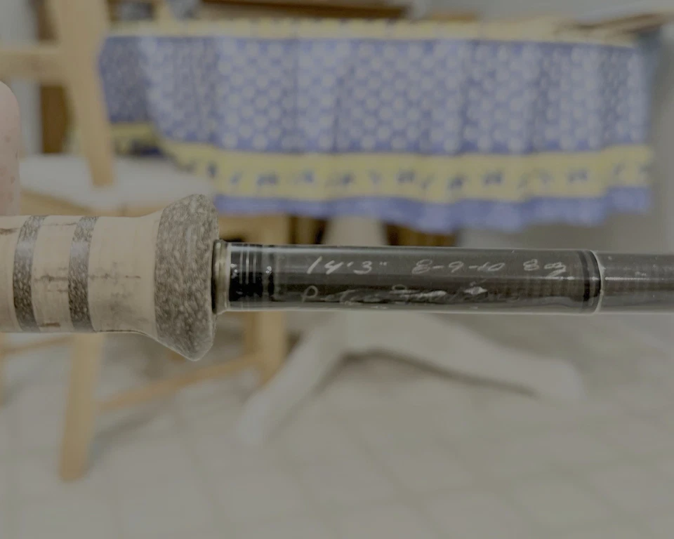 CF Burkheimer 9143-3 Two-Handed Spey Fly Rod 14’3” 9wt - Early Model - Image 3 of 4