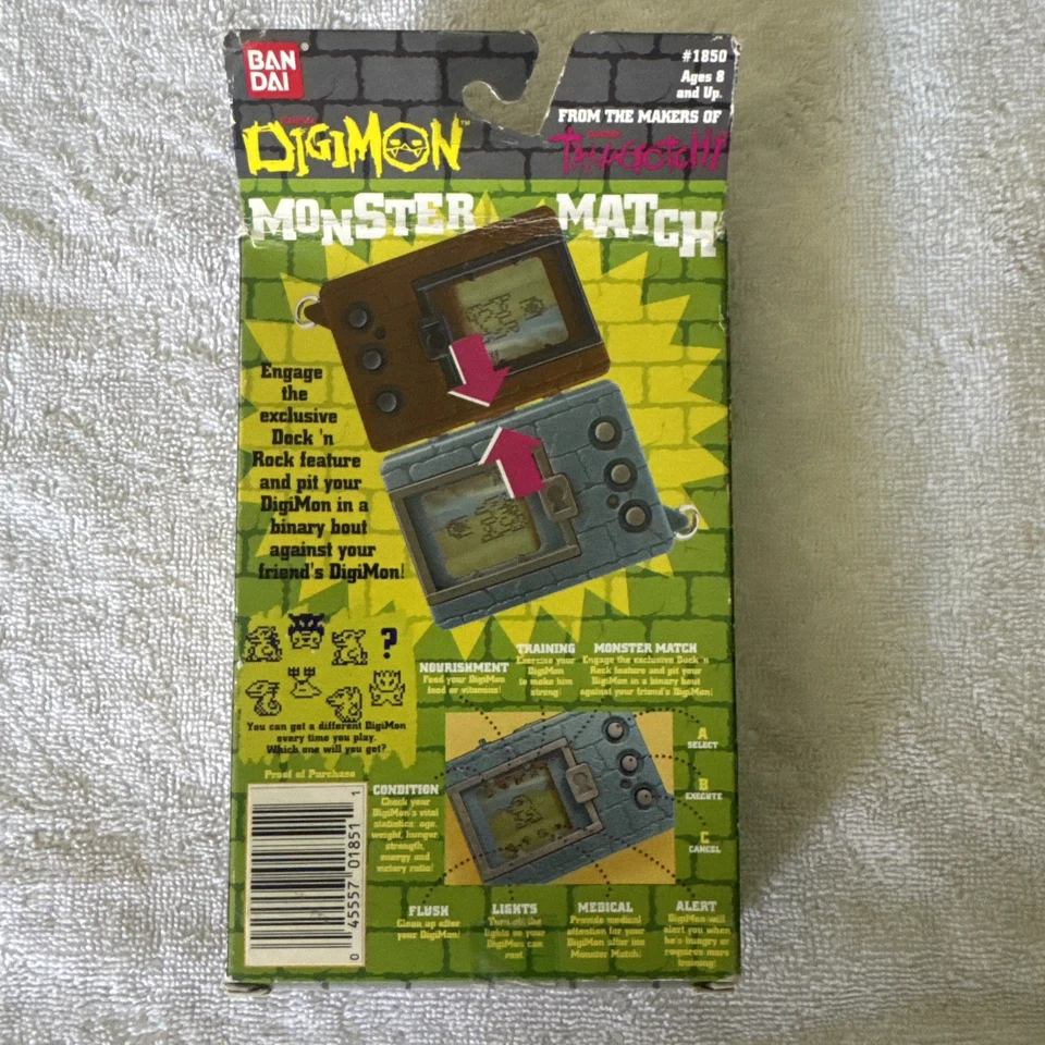 Bandai Digimon Original Digital Monster Handheld Electronic Game 1997 - image 2 of 3