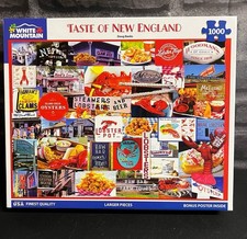 Taste Of New England White Mountain 1000 Piece Puzzle