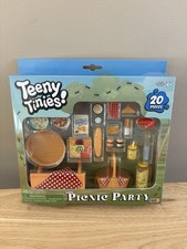 Teeny Tinies Picnic Party Mini Food Playset Doll Dollhouse Set New