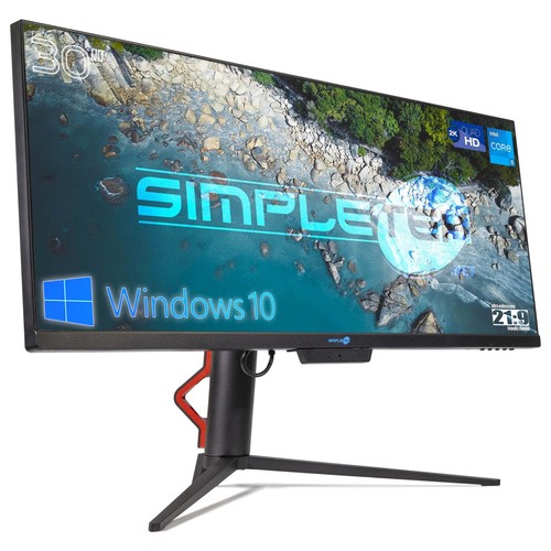 Aio All IN One i5 4GB 120GB 21:9 Ultrawide 30 " 2K IPS Windows 10 PC Computer - Picture 5 of 16