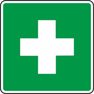 Rotes Kreuz Aufkleber Verbandsmaterial Medizinschrank Erste Hilfe 10