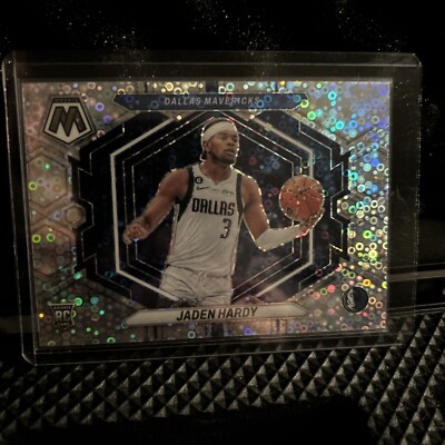 2022-23 Mosaic Jaden Hardy Fast Break Silver RC #234b Mavericks
